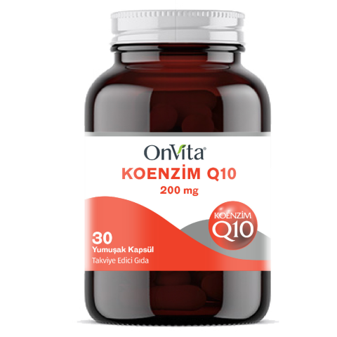 Q10 Koenzim 200 Mg 30 Yumuşak Kapsül
