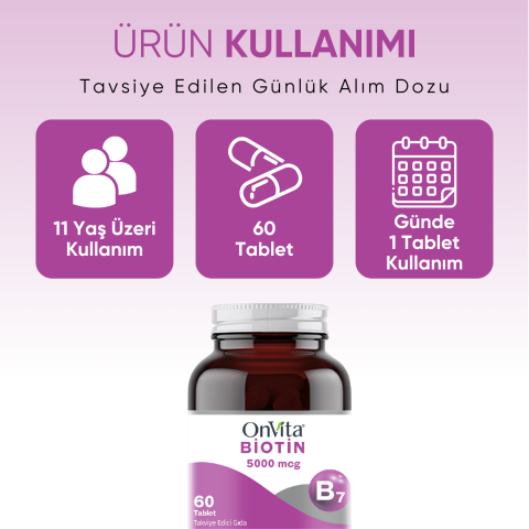 B7 Biotin 5000 Mcg