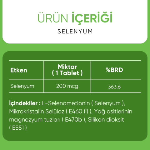 Selenyum 200 Mcg