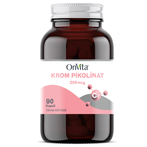 Krom Pikolinat 200 Mcg 90 Kapsül