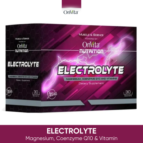 Nutrition Electrolyte Elektrolit, Magnezyum, Koenzim Q10 Ve Vitaminler 30 Saşe