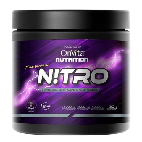 Nutrition Pre Workout Nitro L-arginine, Beta-alanine, L-citrulline