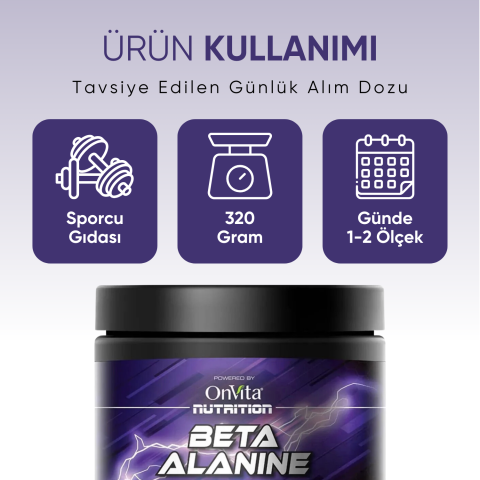 Beta Alanine Aminoasit 3200 Mg