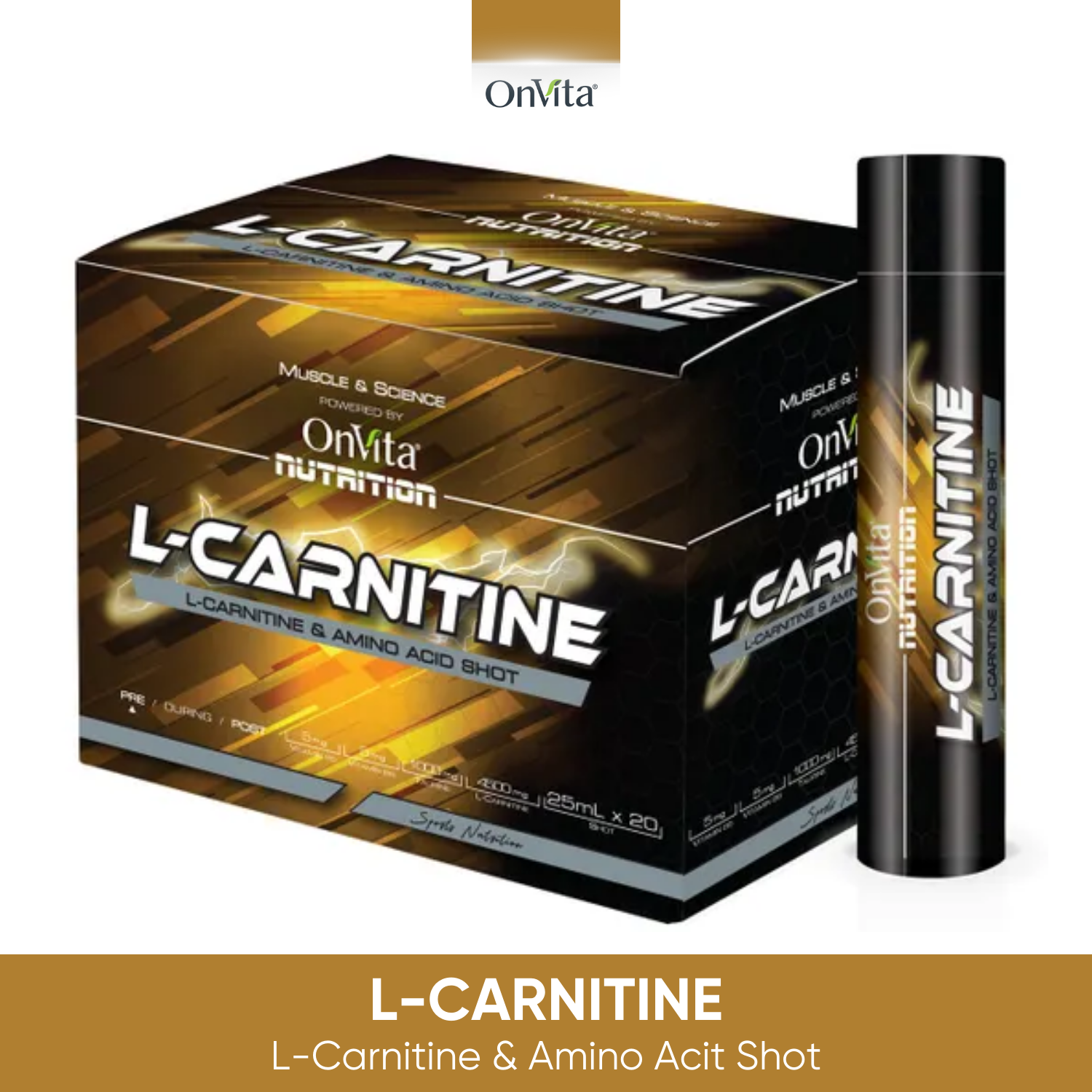 Nutrition L-Carnitine ve Aminos Asit, Amino Acid Shot
