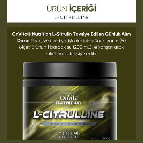 Nutrition L-Citrulline, L-Sitrulin  300 G